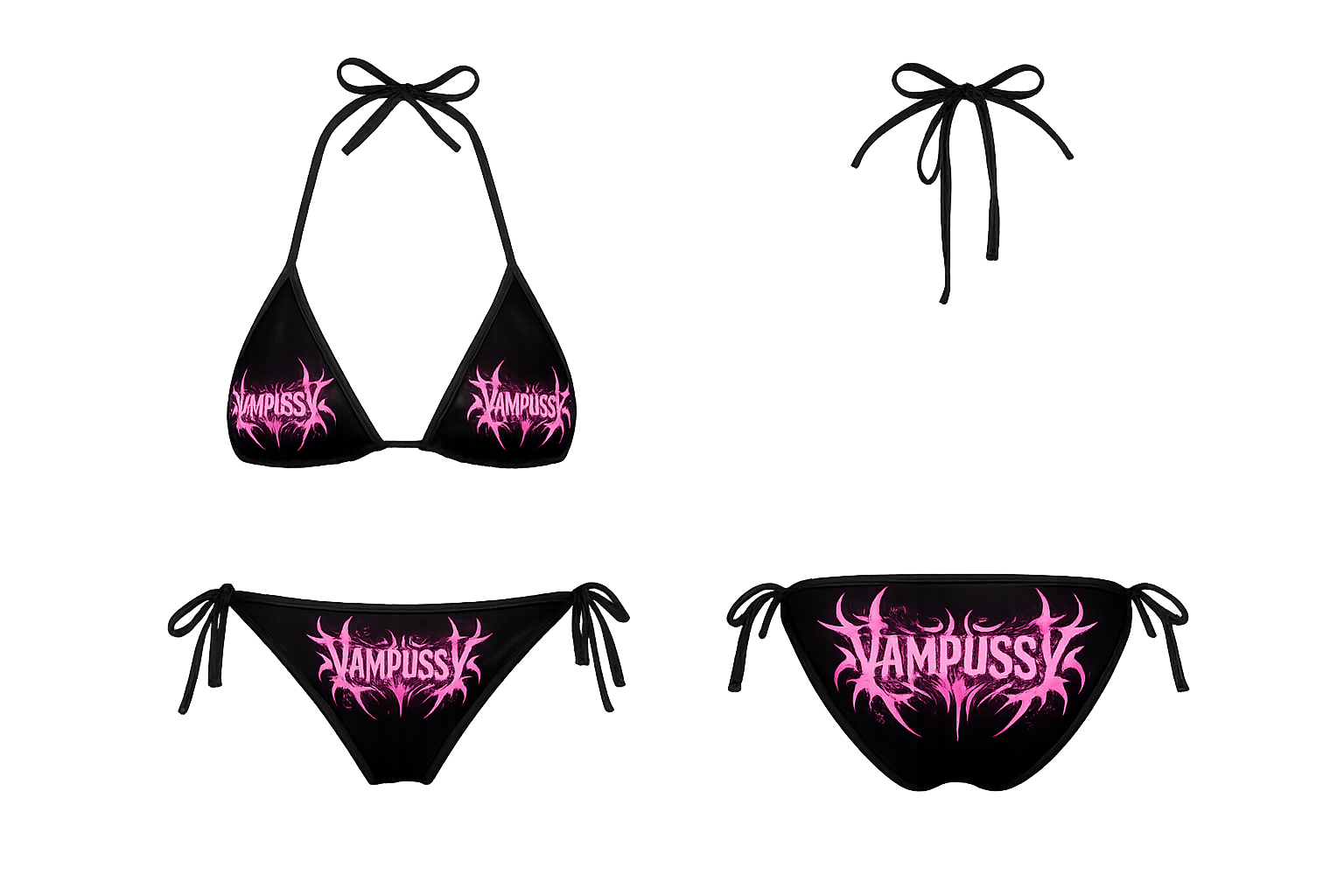 2 in 1 Venom Bikini Set Bundle