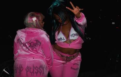 PINK K2KVILL Velour Jacket