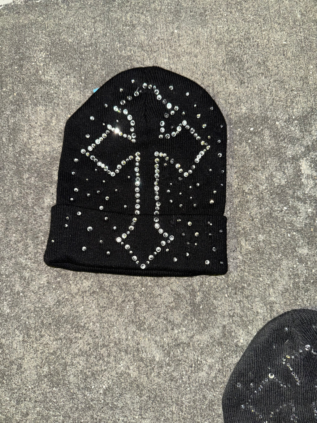Crystal Cross Beanies