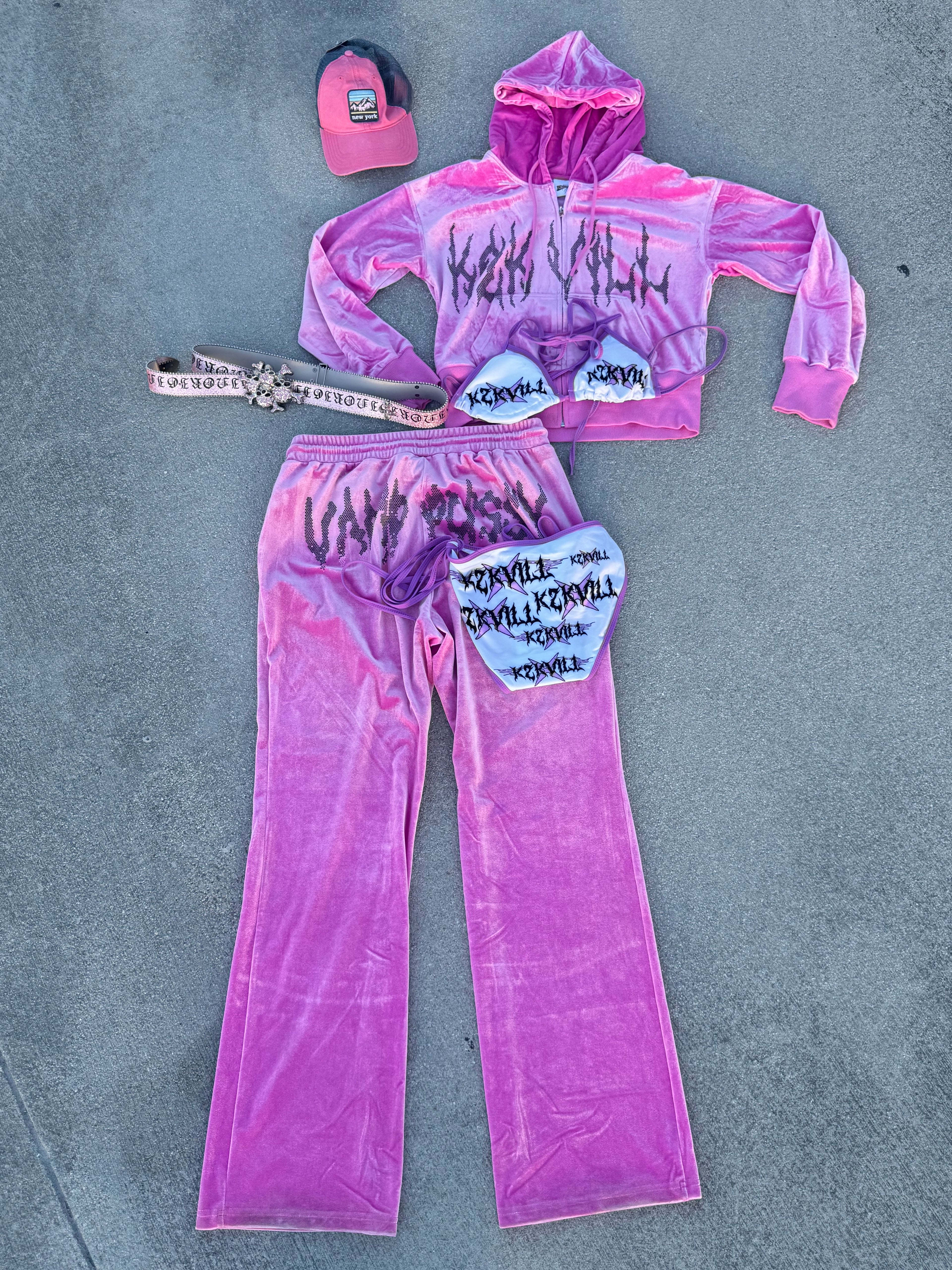 K2KVILL Velour Jacket