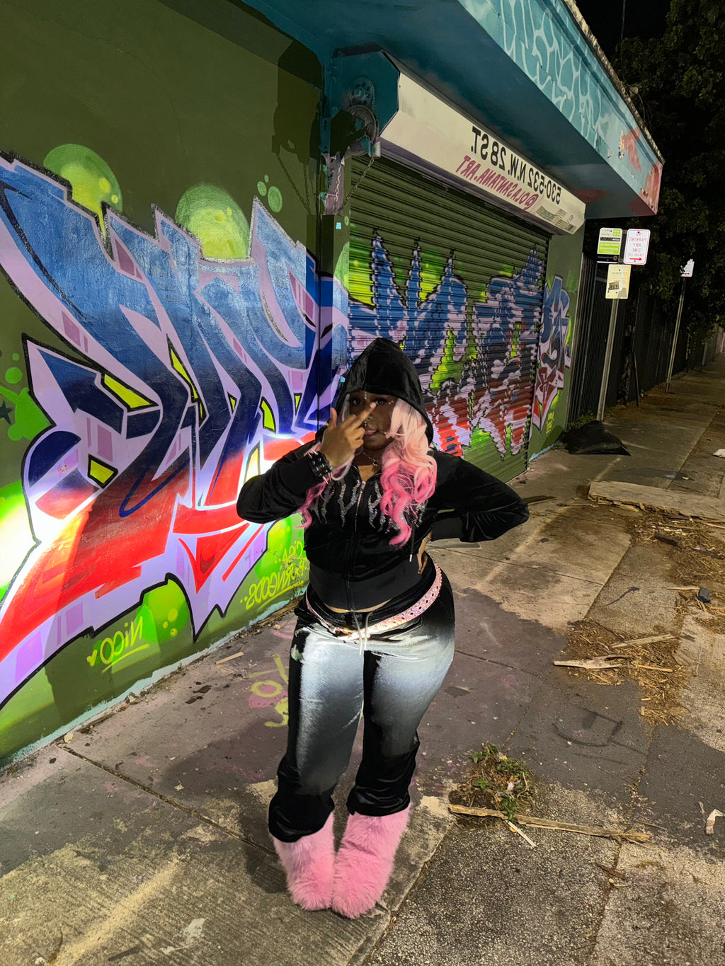 K2KVILL Velour Jacket